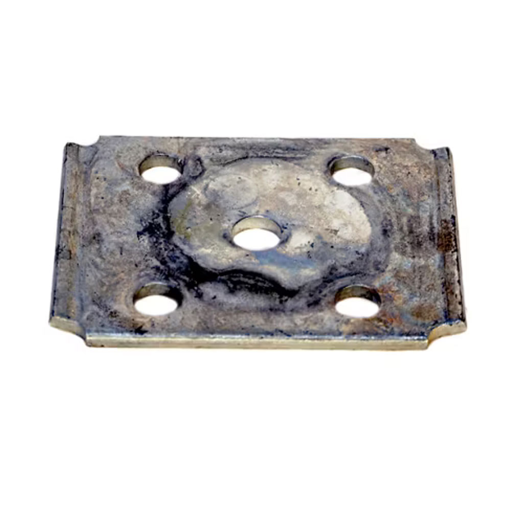 (image for) Trailer Galvanized Suspension U-Bolt Axle Plate 2'' Square 2.2-3.5k Axle Dexter/Redneck #117594-G