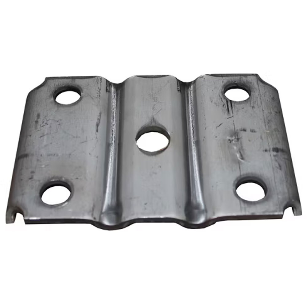 (image for) Trailer Suspension U-Bolt Axle Plate 3'' Round 3.5 HD-7K Axle Dexter/Redneck #12-2