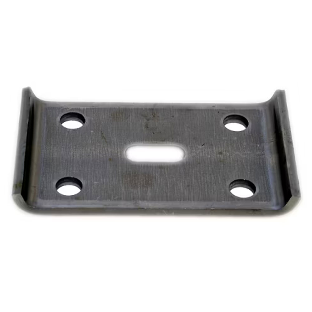 (image for) Trailer Suspension U-Bolt Axle Plate 4" Round 9K Axles Dexter/Redneck #12-42