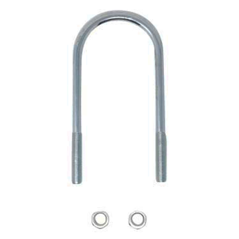(image for) Trailer Zinc Suspension U-Bolt 1/2"-20'' X 7" For 3" 5.2-7K Round Axle Tubes Dexter/Redneck #1755892-Z