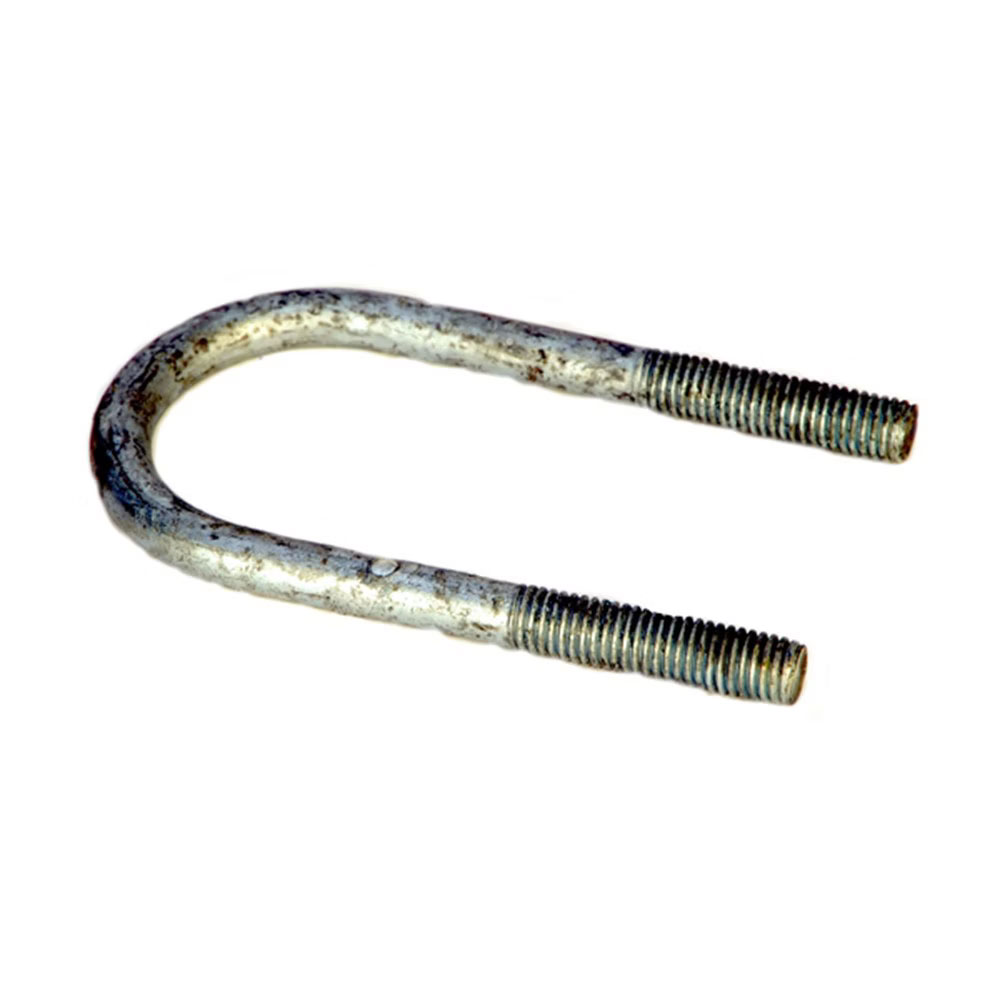 (image for) Trailer Galvanized Suspension U-Bolt Only 1/2'-20' X 5.38" For 2 3/8" 3.5k Round Axle Tubes Dexter/Redneck #176400LN-G