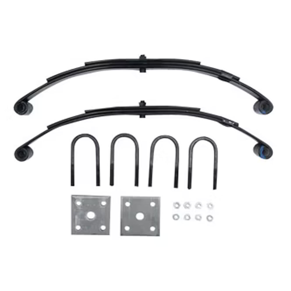 (image for) Trailer Double Eye Spring Kit With U-Bolts 20 3/8" 3 Leaf Dexter/Redneck #2-1020