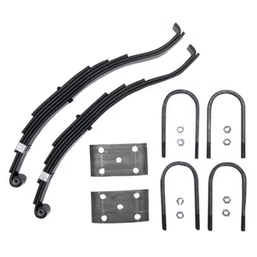 (image for) Trailer Slipper Spring Kit & U-Bolts 24 7/8" 5 Leaf 8k Dexter/Redneck #2-1203T3-8K