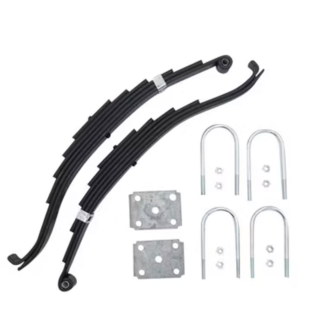 (image for) Marine Trailer Slipper Spring Kit With U-Bolts 27 1/2" 6 Leaf Dexter/Redneck #2-E5115M