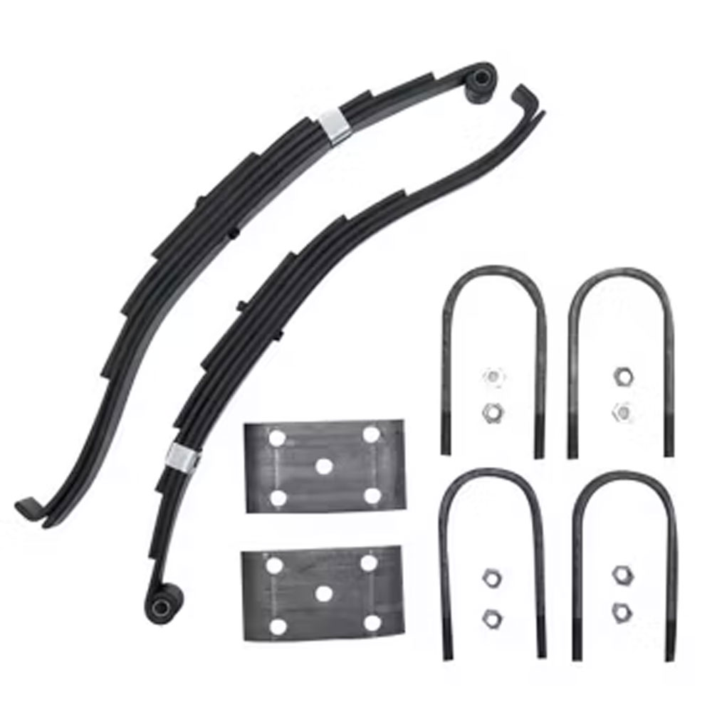 (image for) Trailer Slipper Spring Kit With U-Bolts 25 1/4" 5 Leaf 8K Dexter/Redneck #2-E5226-8K