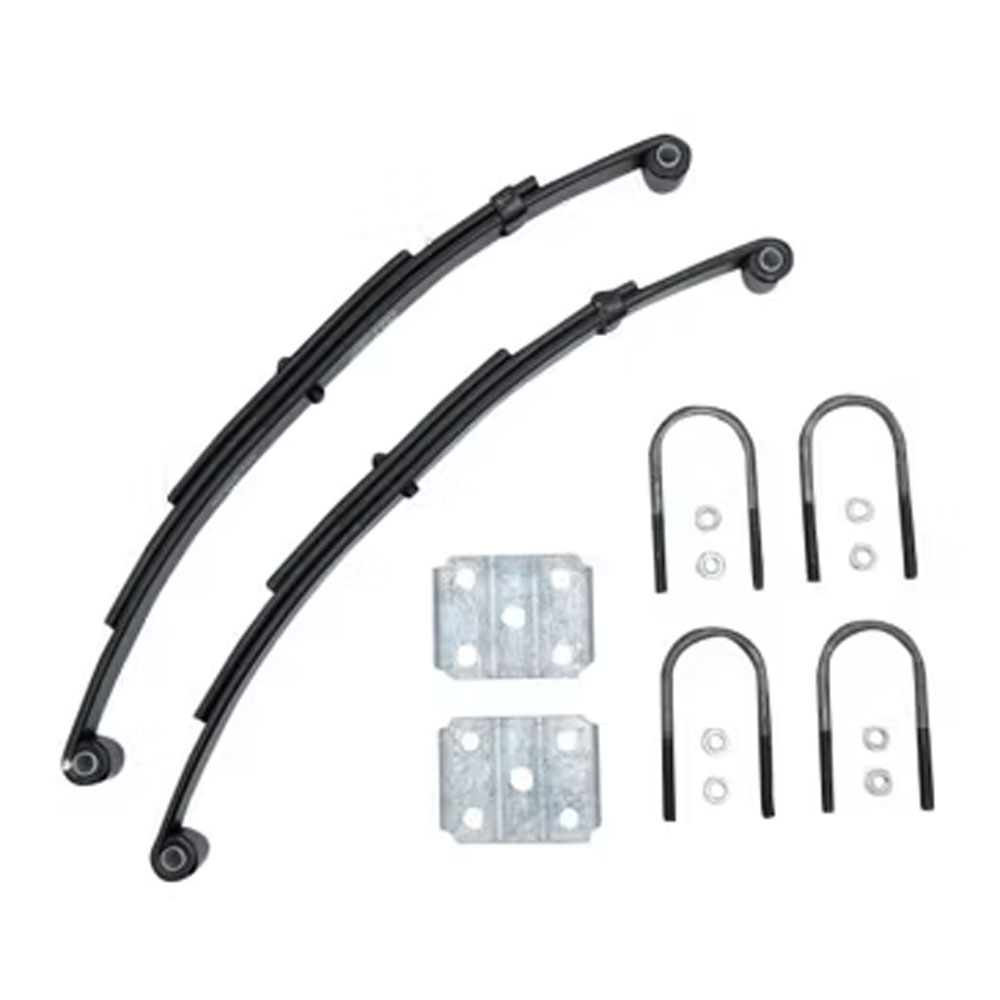 (image for) Marine Trailer Double Eye Spring Kit With U-Bolts 25 1/4" 3 Leaf Dexter/Redneck #2-PR3M
