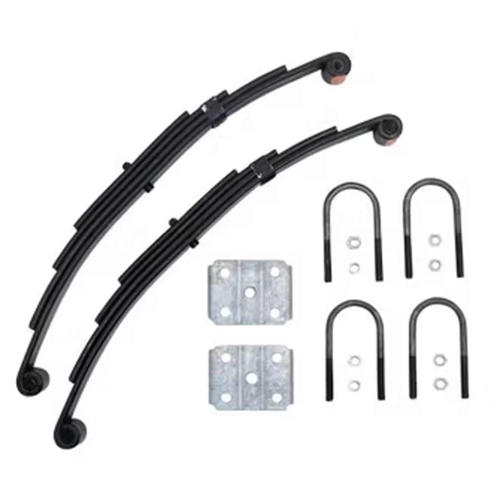 (image for) Marine Trailer Double Eye Spring Kit With U-Bolts 25 1/4" 4 Leaf Dexter/Redneck #2-PR4M