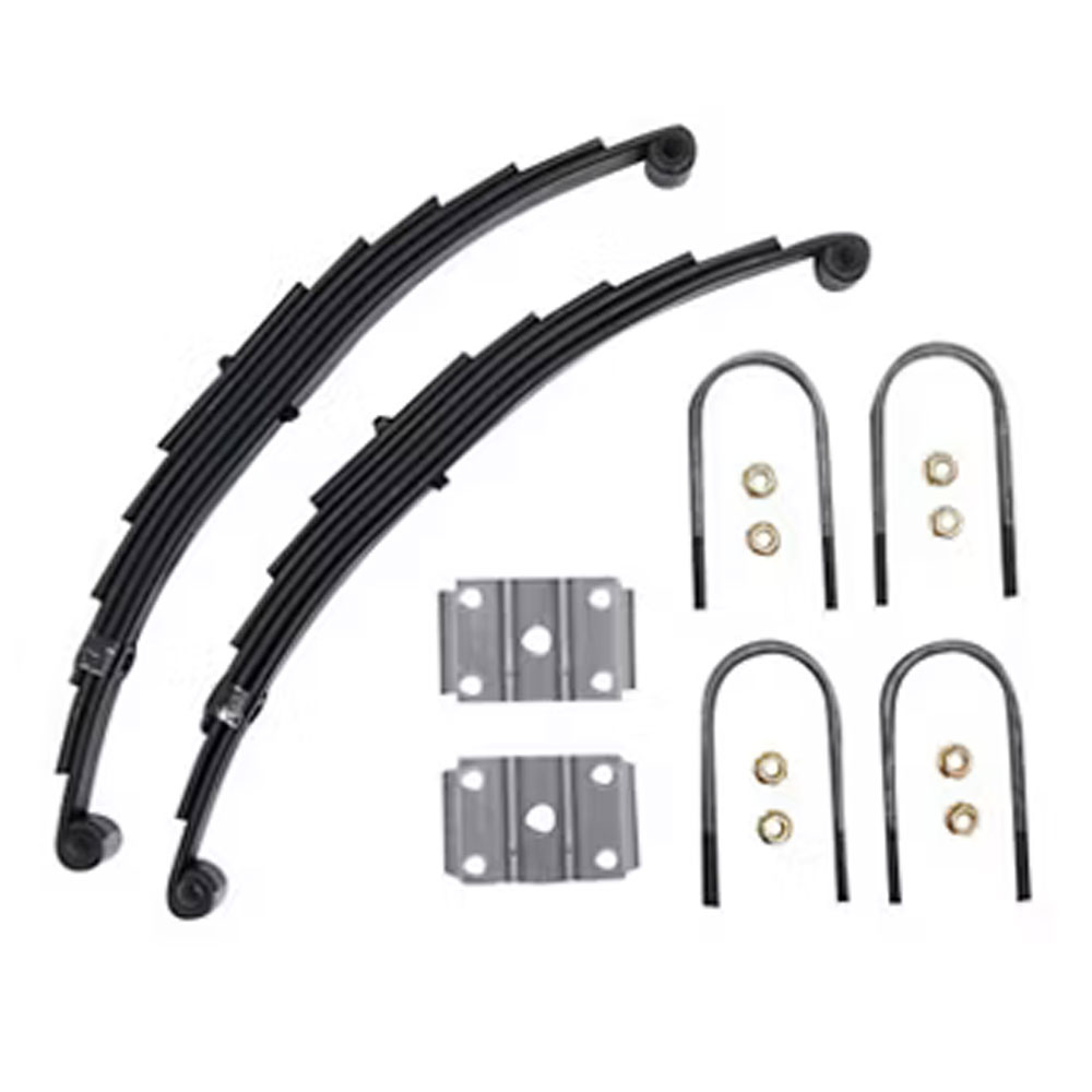 (image for) Trailer Double Eye Spring Kit With U-Bolts 24 7/8" 6 Leaf Dexter/Redneck #2-PR6