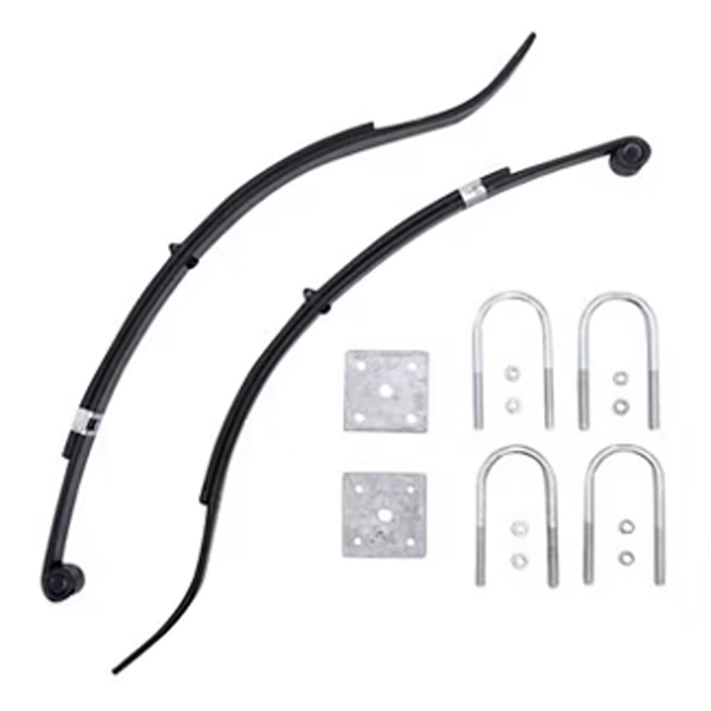 (image for) Marine Trailer Slipper Spring Kit With U-Bolts 27 3/8" 2 Leaf Dexter/Redneck #2-WID2M