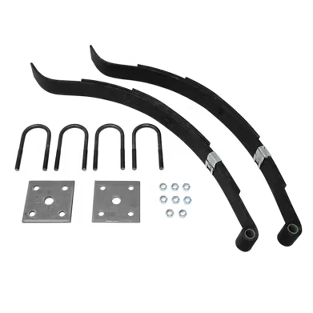 (image for) Trailer Slipper Spring Kit With U-Bolts 23 1/8" 2 Leaf Dexter/Redneck #2-WIE3