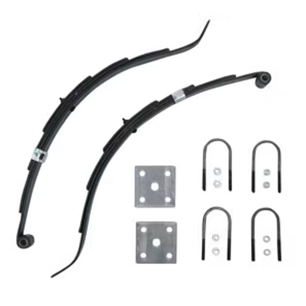 (image for) Trailer Slipper Spring Kit With U-Bolts 23 1/8" 4 Leaf Dexter/Redneck #2-WIH4