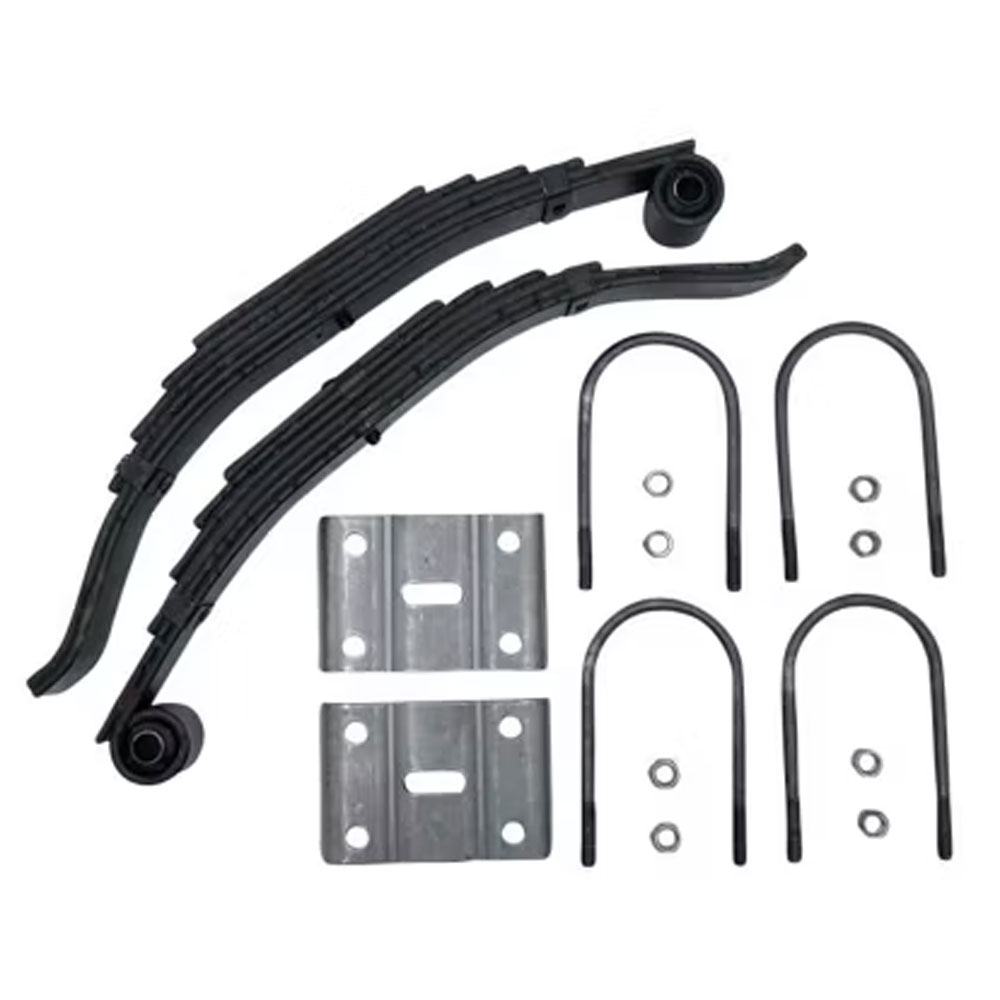 (image for) Trailer Slipper Spring Kit With U-Bolts 30" 6 Leaf 12k Dexter/Redneck #72-44-1MT12K