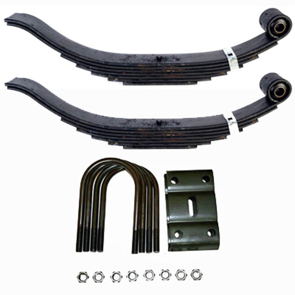 (image for) Trailer Slipper Spring Kit With U-Bolts 30" 7 Leaf 15k Dexter/Redneck #72-45-1MT15K
