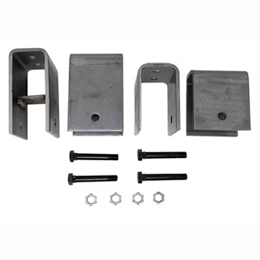 (image for) Trailer Spring Hanger Kit Single 2-8K Axle 1 3/4"-2" Slipper Tall Hanger Dexter/Redneck #APS6SE