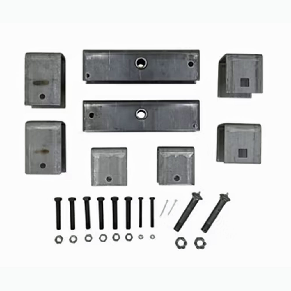 (image for) Trailer Tandem Axle Spring Hanger Kit 2" Slipper Springs 3.5-8K Axles 4" Hangers Long Equalizer Dexter/Redneck #APT6SE-36