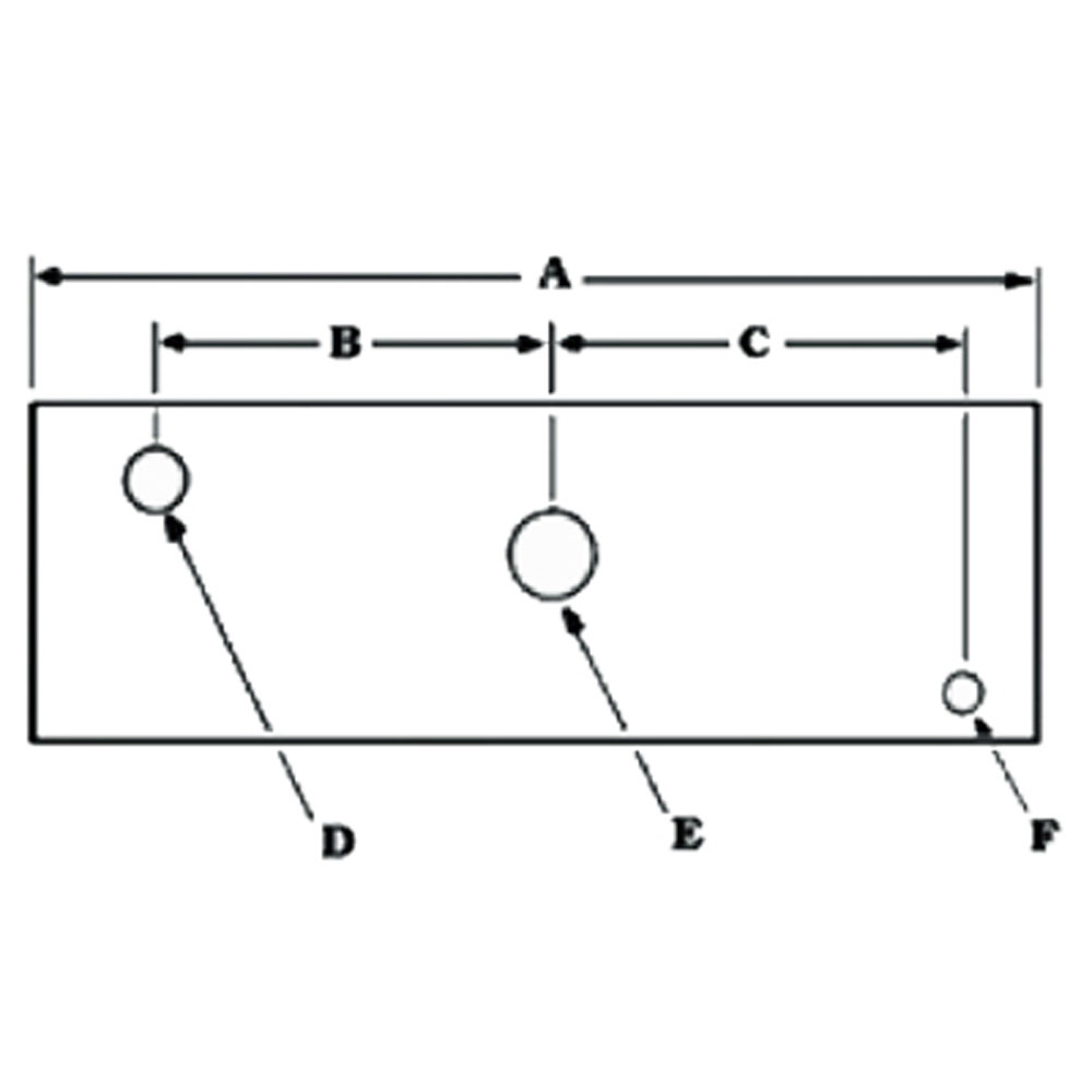 (image for) Trailer 2'' Slipper Spring Suspension Equalizer 12" Zinc Dexter/Redneck #E4541