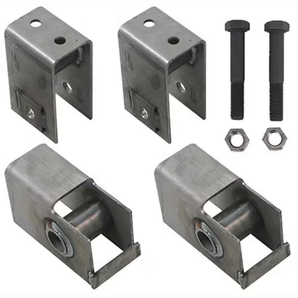 (image for) Trailer Single Axle 2.5" Slipper Spring Hanger Kit 3/4" Rubber Eye 10GD Axle Dexter/Redneck #HAP-158-00