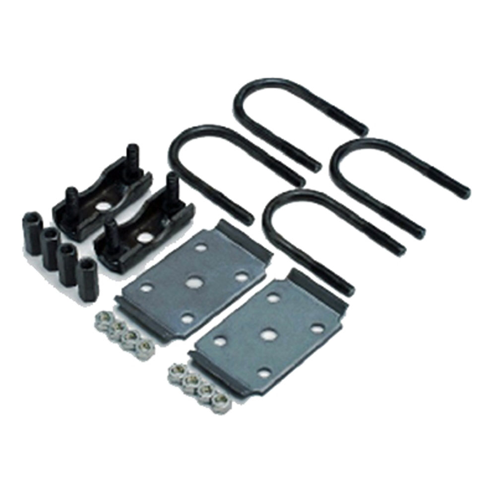 (image for) -Trailer Suspension U-Bolt Over/Under Kit 2 3/8" Round Axle Dexter/Redneck #K71-384-00