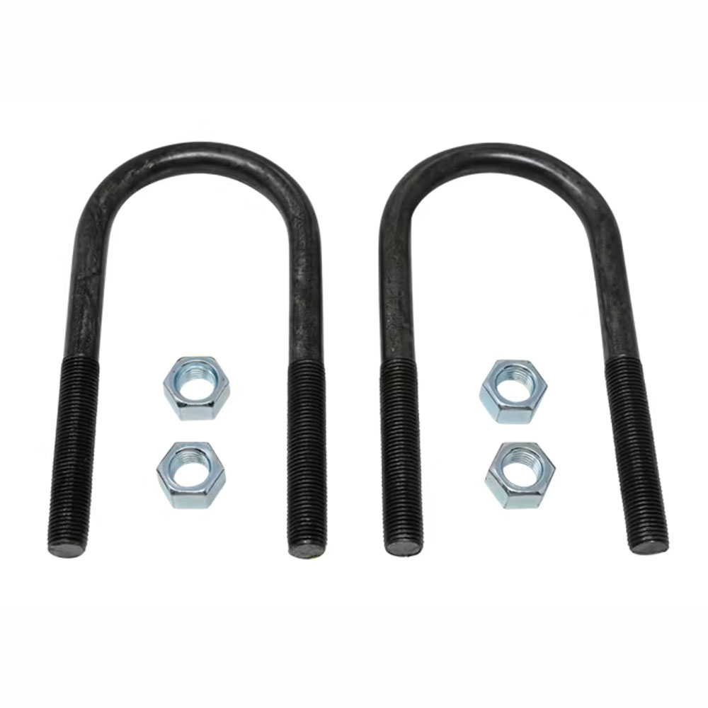 (image for) Trailer Suspension U-Bolt Kit 3/8"-24" X 4 1/4" For 1 3/4" Round Axle Tubes Pkg Of 2 Dexter/Redneck #SP01-020