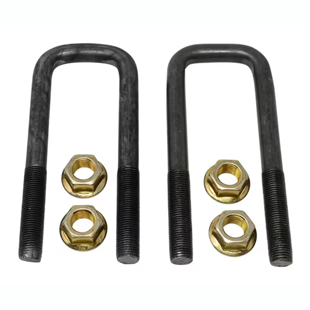 (image for) Trailer Suspension U-Bolt Kit 1/2"-20 X 5" For 1 1/2" Square Axle Tubes Pkg Of 2 Dexter/Redneck #SP01-120