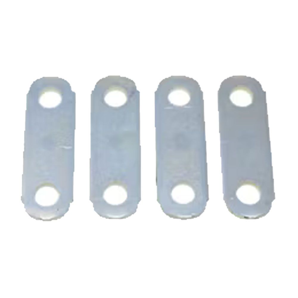 (image for) Trailer Zinc Shackle Strap 2 5/8'' Hole Center Pkg Of 4 Dexter/Redneck #SP03-240