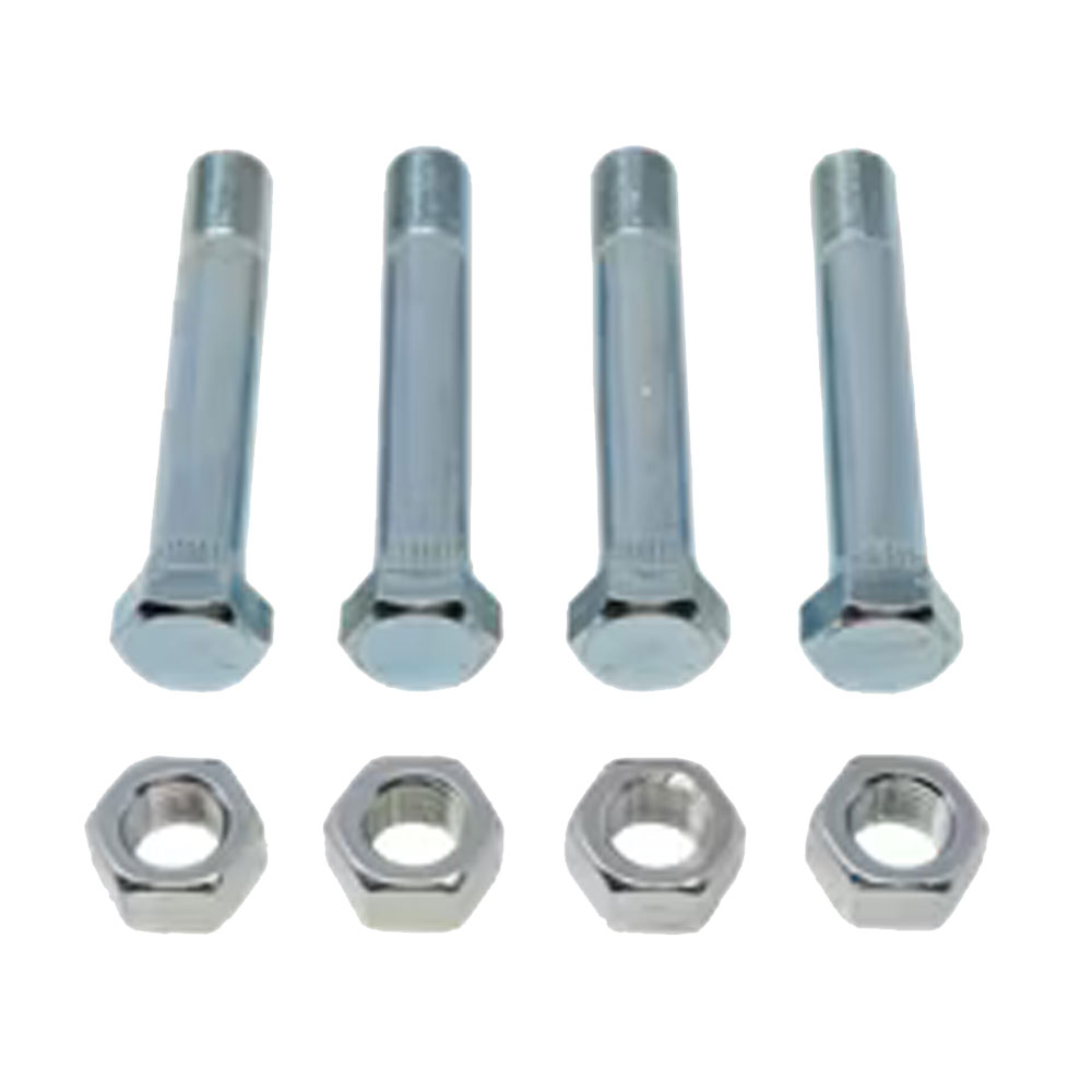 (image for) Trailer Shackle Bolt And Nut Zinc 9/16" X 3.5" Qty 4 Dexter/Redneck #SP04-240