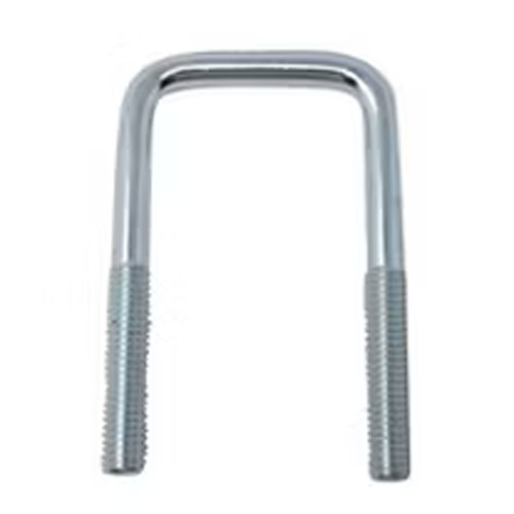 (image for) Trailer Zinc Suspension U-Bolt 7/16"-14 X 4" For 2 1/8" Square Axle Dexter/Redneck #UBZC716X212X400