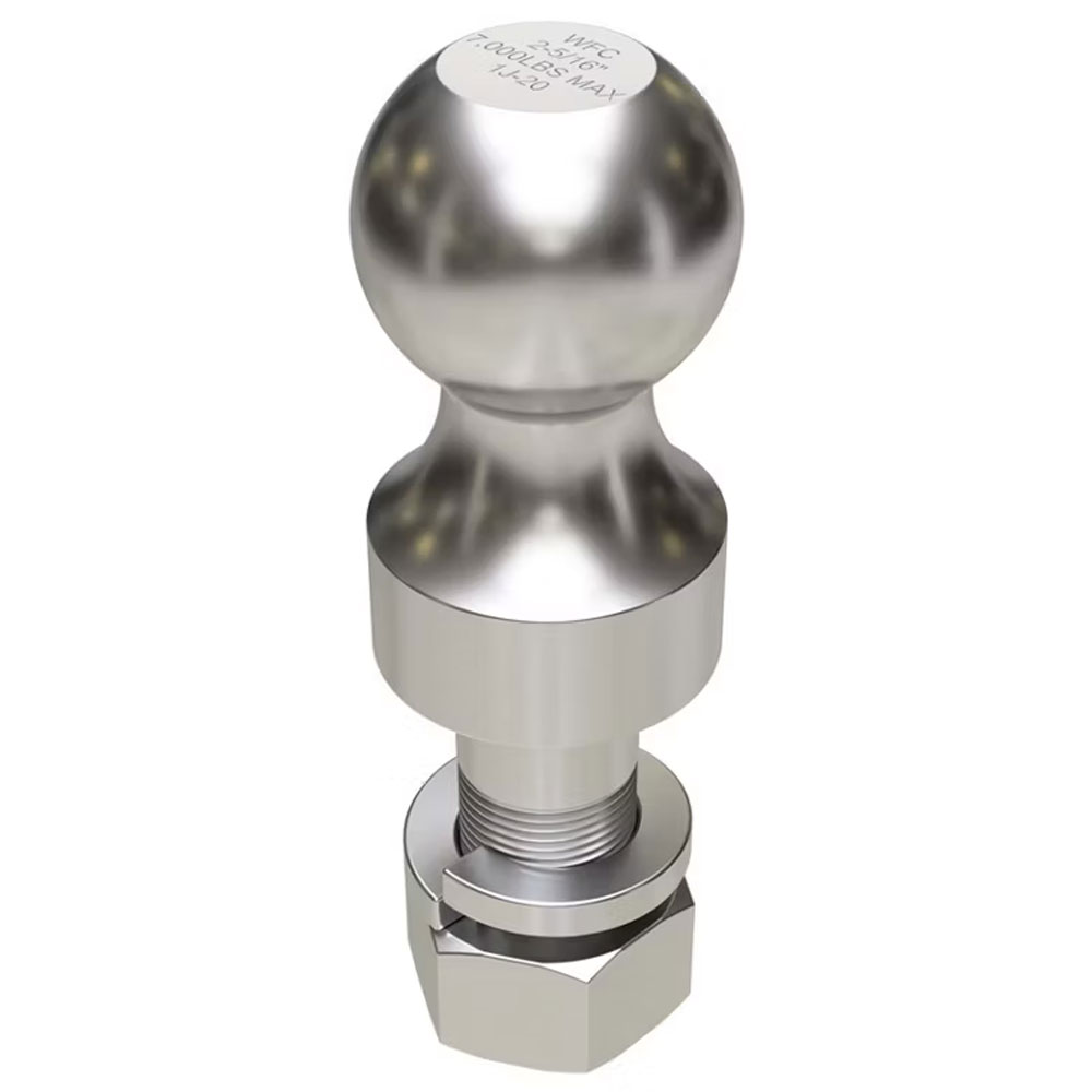 (image for) Trailer Hitch Ball 2 5/16" 7k 1" Rise Dexter/Redneck #2516-114-1LS