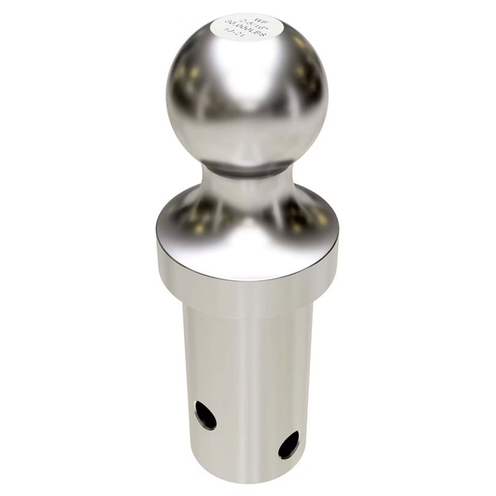 (image for) Trailer Gooseneck Smooth Shank 2 5/16" Hitch Ball Dexter/Redneck #2516-2316SM