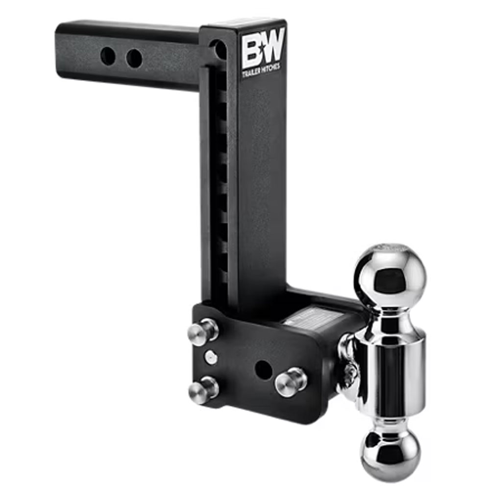 (image for) Trailer Receiver Hitch Ball-Mount Adjustable Channel Multi-Ball 10k 9" Drop Dexter/Redneck #TS10043B