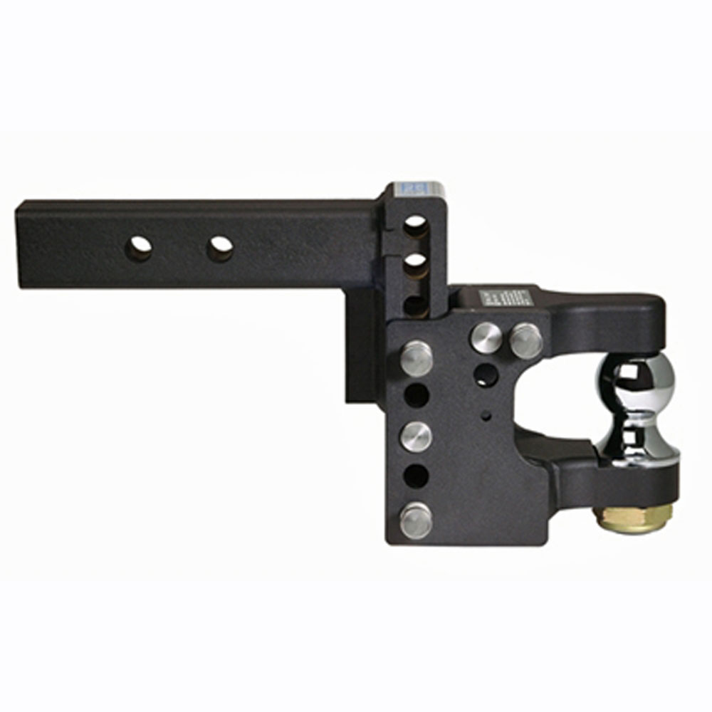 (image for) Combo Pintle Hitch Tow & Stow 2" Receiver 16k/16k 2 5/16" Ball Dexter/Redneck #TS10056B
