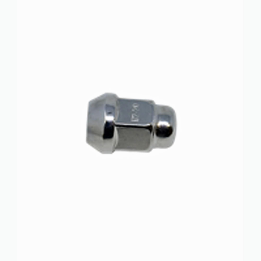 (image for) Trailer 13/16 Hex Wheel Nut Chrome Bulge/Acron 1/2"-20 Dexter/Redneck #12CLN-1316
