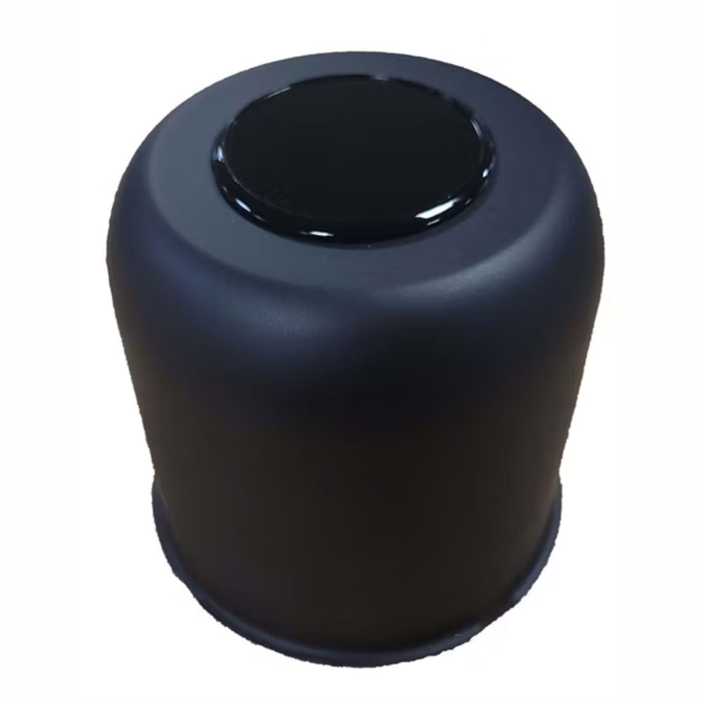 (image for) Black 5 & 6 Lug Trailer Wheel Push Through Center Cap 4.25" Diameter Center Dexter/Redneck #425EZ-BK