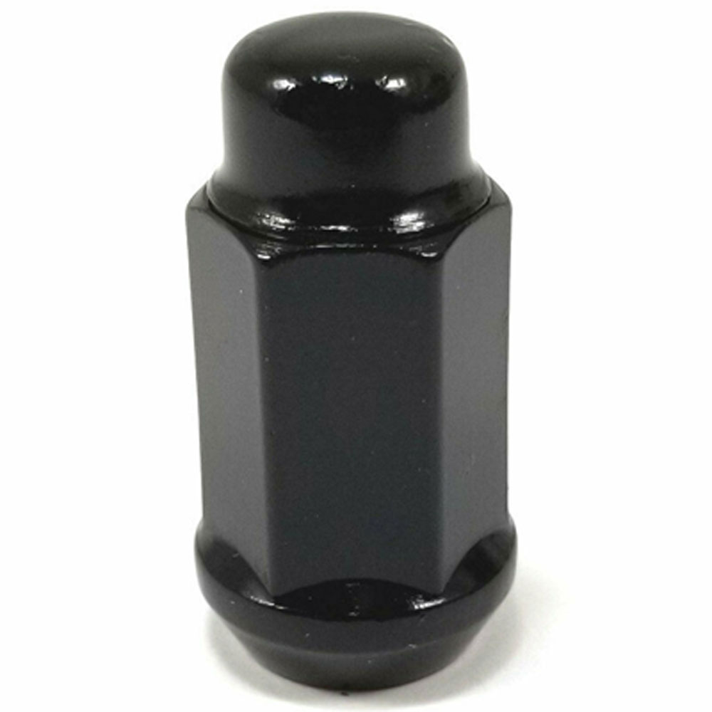 (image for) Trailer Wheel Nut Black Bulge/Acron 9/16"-18 60° Cone Dexter/Redneck #916BLN-34