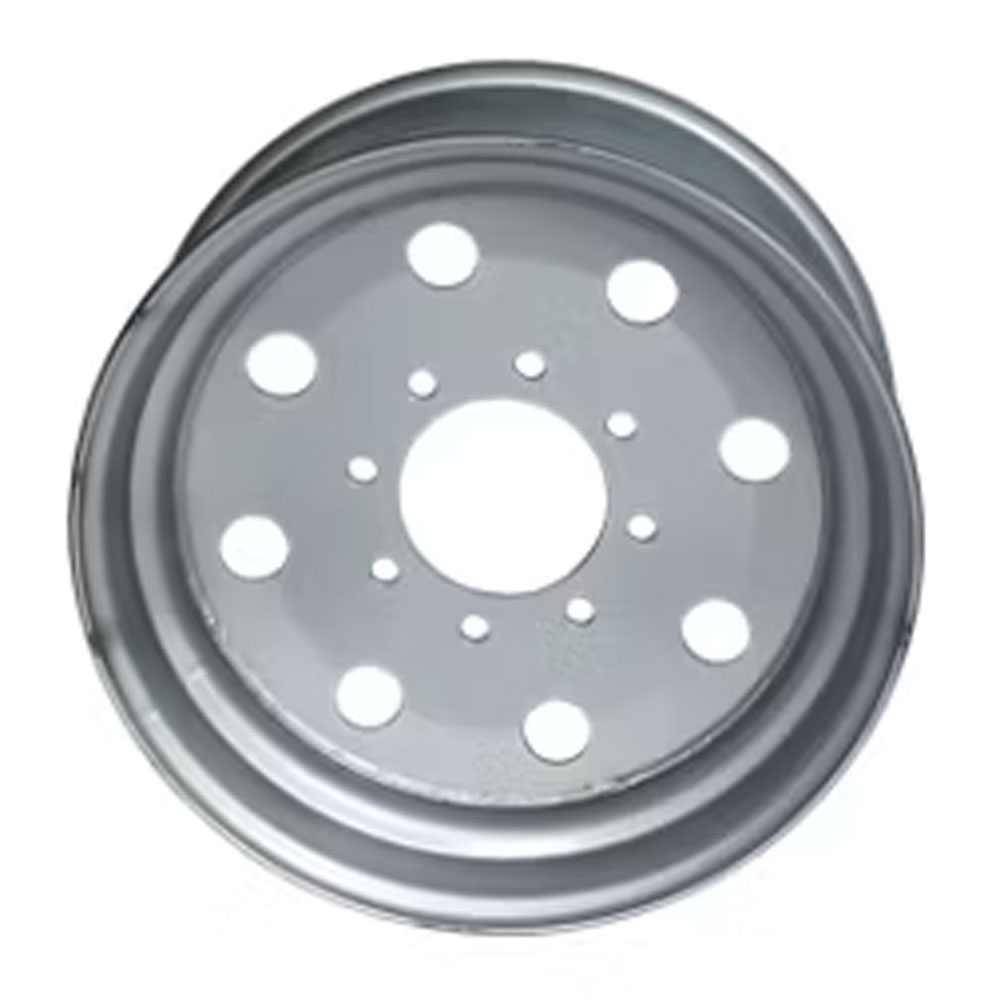 (image for) Trailer Wheel Steel Modular HD 8 On 6.5" Bolt Pattern Silver 17.5 x 6.75" Dexter/Redneck #WH175675-8SM08IN