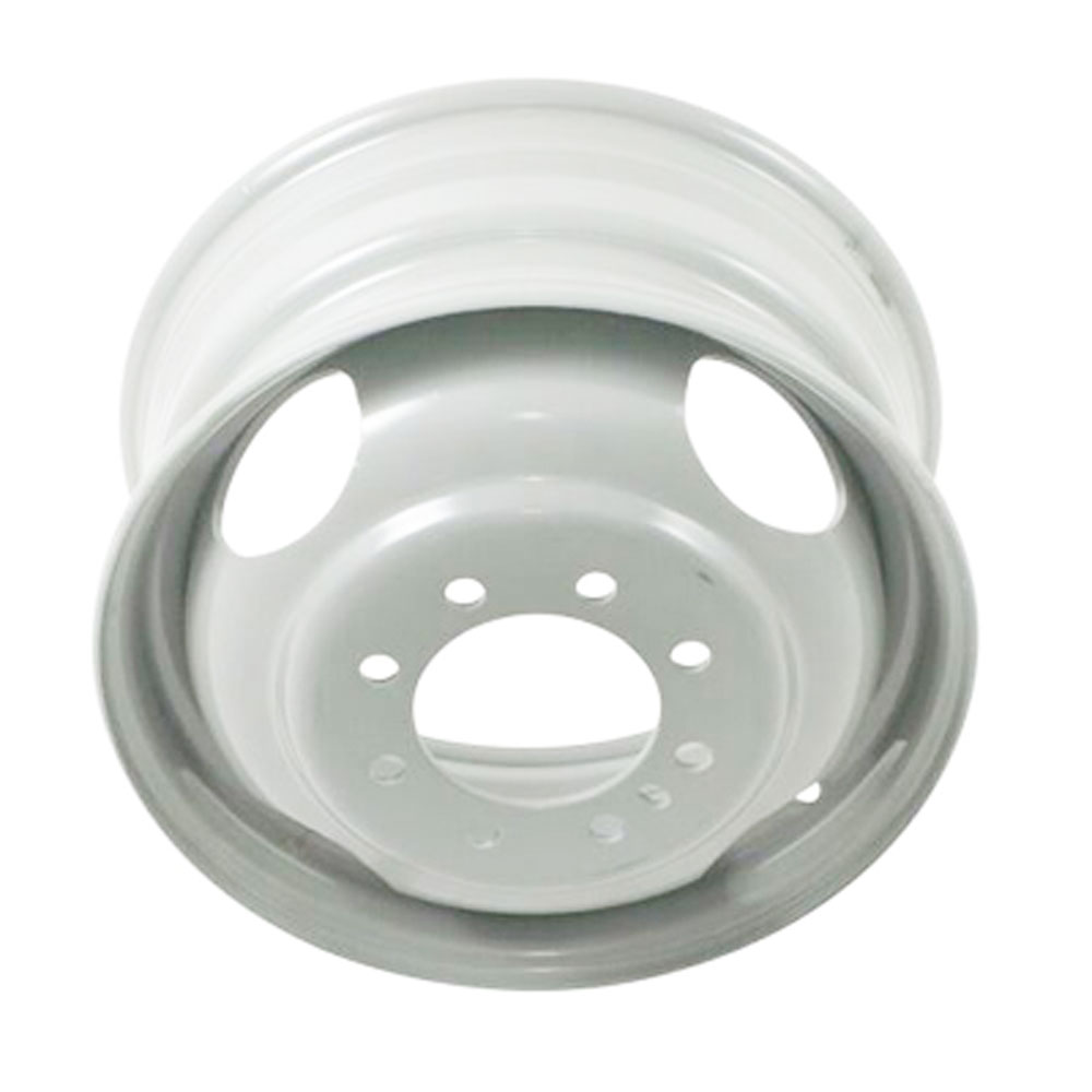 (image for) Steel OEM Dual Wheel 8 On 275MM Bolt Pattern Gray 17.5 x 6.75 Dexter/Redneck #WHD175675-275-80E