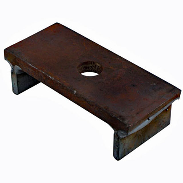 (image for) Trailer Axle Spring Seat 4" Round 9K Axle Dexter/Redneck #3-51