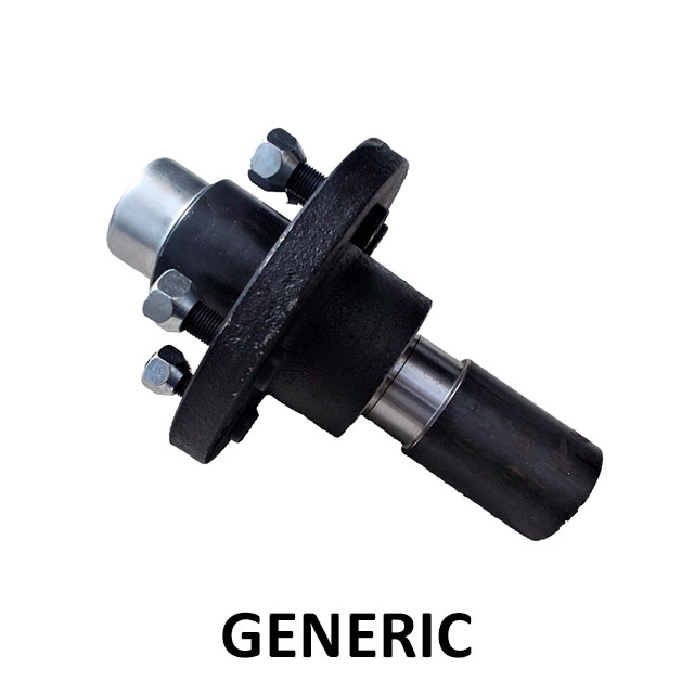 (image for) Trailer E-Z Lube Axle End Unit Idler 5 On 4 1/2" No Flange 3.5k Axle Dexter/Redneck #35545IEU-NF