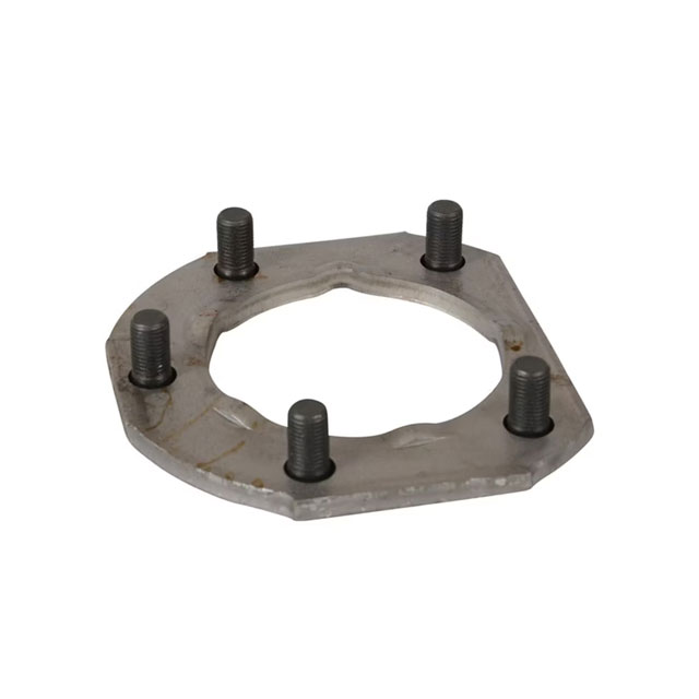 (image for) Trailer Brake Mounting Flange With Studs 12" 5-Bolt Brake 3" Round Axle Dexter/Redneck #4-44-1