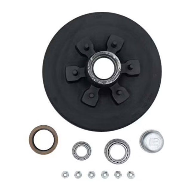 (image for) Trailer Hub/Drum Assembly 6 Bolt On 5 1/2" #42 Spindle 12 x2" Drum 2 1/4" Seal 6k Axle Dexter #42656UC3 & 42656UC3-EZ