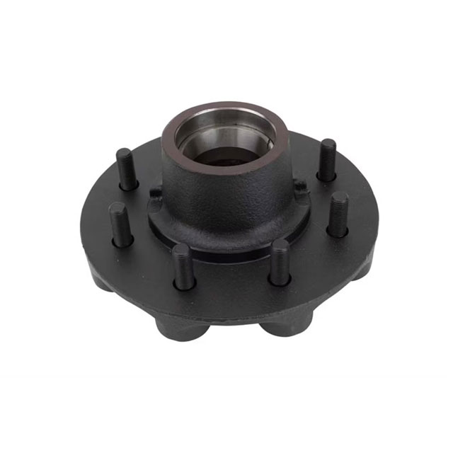 (image for) Trailer Idler Hub With Races & Studs 8 Bolt On 6 1/2" #42 Spindle 5.2-7K Axle Dexter #42865