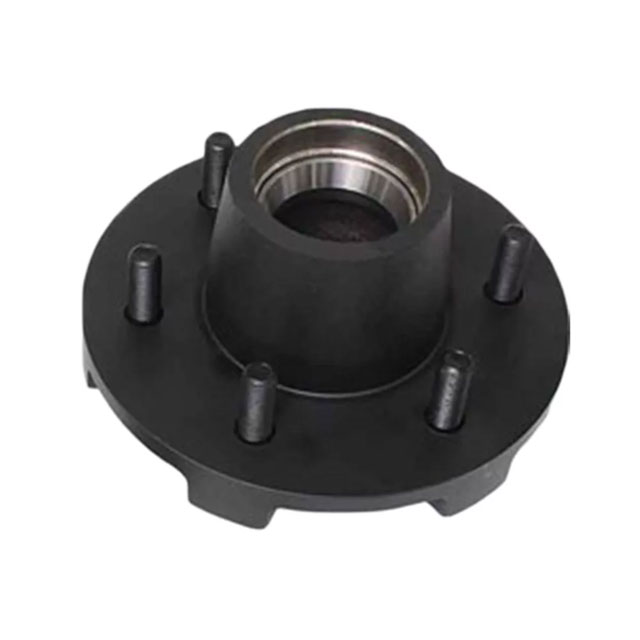 (image for) Trailer Idler Hub With Races & Studs 6 Bolt On 5 1/2" #42 Spindle 2.25" Seal 6k Axle Dexter #8-213-5