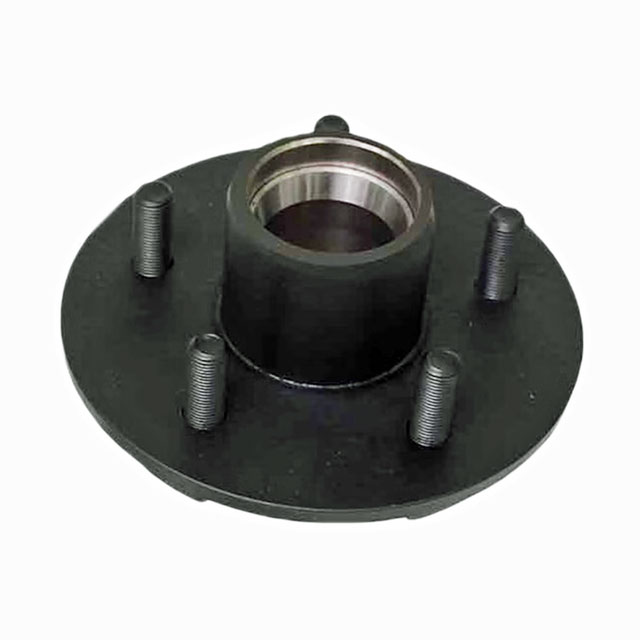 (image for) Trailer Idler Hub With Races & Studs 5 Bolt On 4.5" BT8/BTR Spindle 6 1/2" Flange 2.2K Axle Dexter #8-258-5