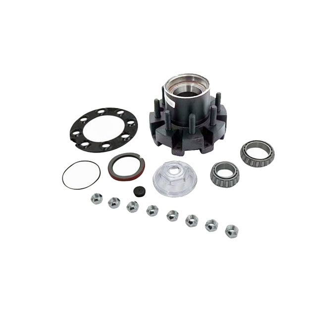 (image for) Trailer 2 Pc Oil Bath Hub/Drum Hub Assembly 8 Bolt On 6/12" 9k-10k GD Axle Dexter # 8-288-3UC1