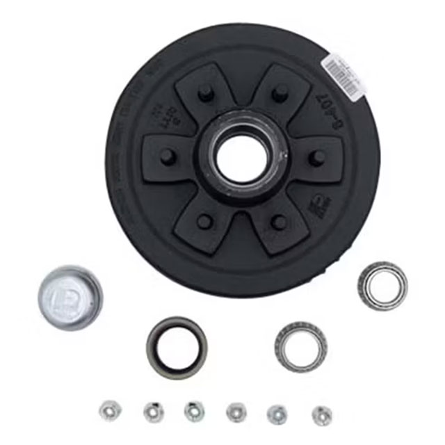 (image for) Trailer Hub/Drum Assembly 6 Bolt On 5.5" #44 Spindle 4.4k Axle Dexter #8-407-5UC3 & 8-407-5UC3-EZ