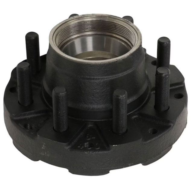 (image for) Trailer 2 Piece Oil Bath Hub/Drum Hub With Races & Studs 8 Bolt On 6 1/2" 9k-10k GD Dexter #8-430-3