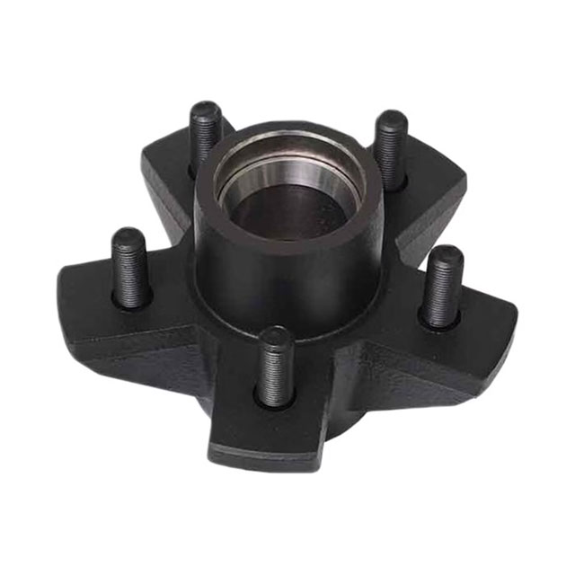 (image for) Trailer Hub With Races & Studs 5 Bolt On 4 1/2" #84 Spindle 3.5K Axle Dexter #84545
