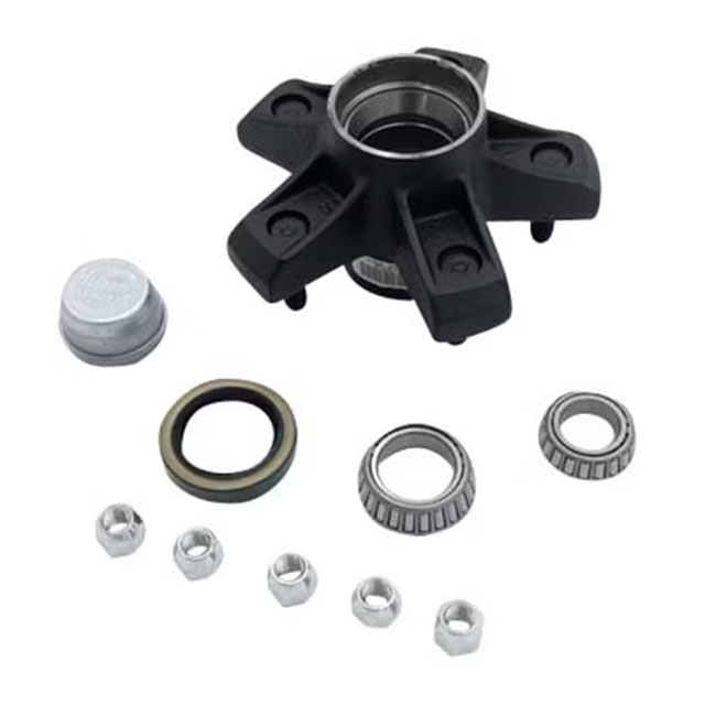 (image for) Trailer Idler Hub Assembly 5 Bolt On 5" #84 Spindle 3.5K Axle Dexter #84555UC1 & 84555UC1-EZ