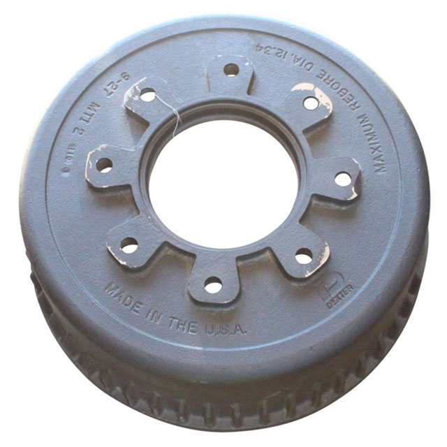 (image for) Trailer 2 Piece Hub-Drum Non-ABs Brake Drum 12-1/4" X 3 3/8" 9K-10K GD Axle Dexter #9-123-1