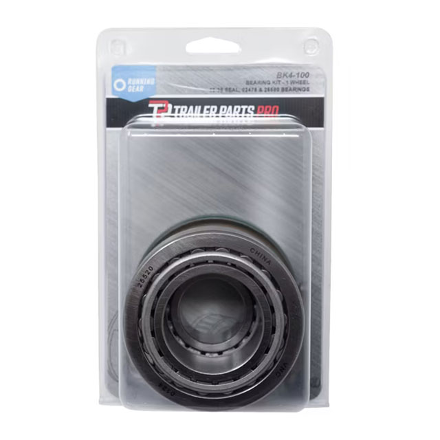 (image for) Trailer Wheel Bearing Kit 7.2k-8K Axle With Grease Hub Dexter/Redneck #BK4-100